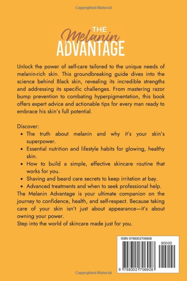 The Melanin Advantage: Skincare Secrets for Black Men Seeking Healthier Skin