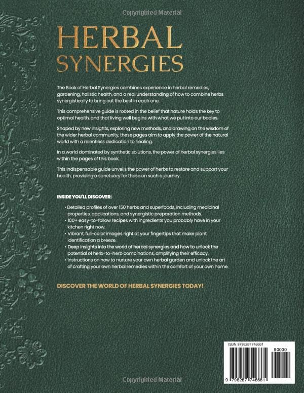 Herbal Synergies: A Guide to Healing Common & Chronic Ailments