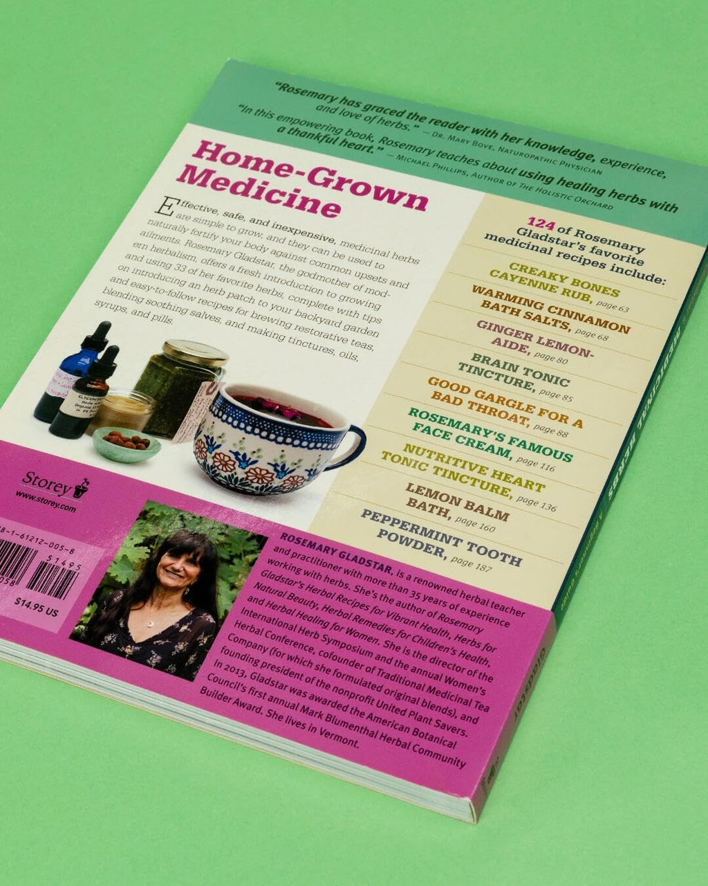 Rosemary Gladstar's Medicinal Herbs: A Beginner's Guide: 33 Healing Herbs to Know, Grow, and Use