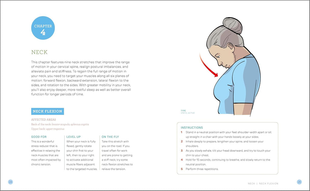 Stretching for Beginners: Improve Flexibility and Relieve Aches and Pains with 100 Exercises and 25 Simple Routines