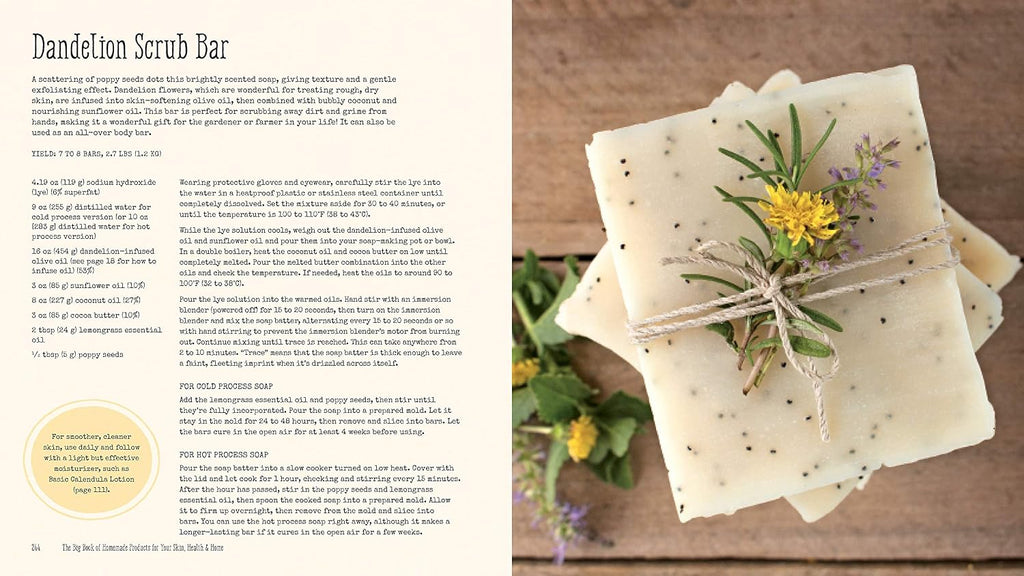 The Big Book of Homemade Products for Your Skin, Health and Home: Easy, All-Natural DIY Projects Using Herbs, Flowers and Other Plants