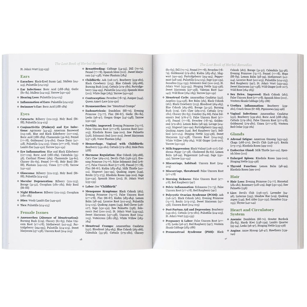 The Lost Book of Herbal Remedies