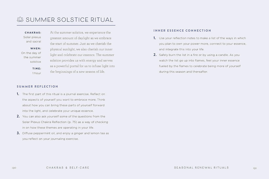 Chakras & Self-Care: Activate the Healing Power of Chakras with Everyday Rituals